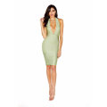 Slip Bandage Dress Ring Collar Bandage Dress